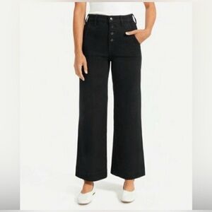 Everlane the Wide-Leg Jean Black